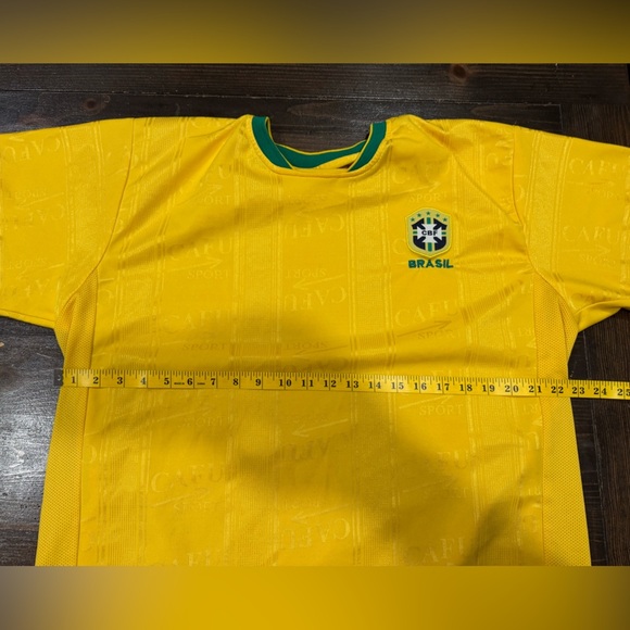 Vintage BRAZIL Brasil Football Soccer Jersey - Picture 8 of 9